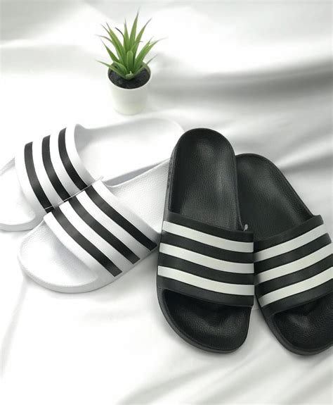 adidas slippers heerlen|Adidas 3 strips sandalen.